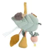 Moulin Roty Activity Rattle, Leaf with Radish and Pear - Trois Petits Lapins