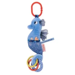 Moulin Roty Activity Rattle, Seahorse - Les Aventures de Paulie