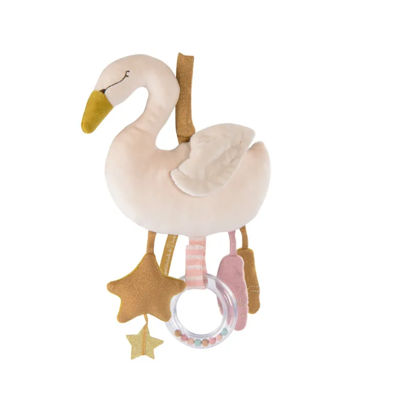 Moulin Roty Activity Swan with Hanger, La Petite Ecole de Danse