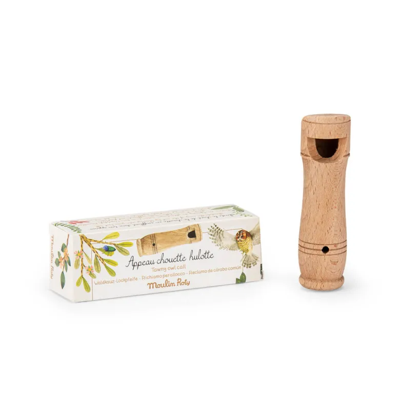 Moulin Roty Bird Whistle, Tawny Owl