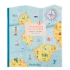 Moulin Roty Coloring and Sticker Book, Discover the World