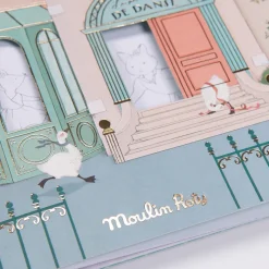 Moulin Roty Coloring Book with 170 Stickers, The Little Dance School
