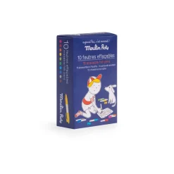 Moulin Roty Erasable Felt Tip Pens - Set of 10