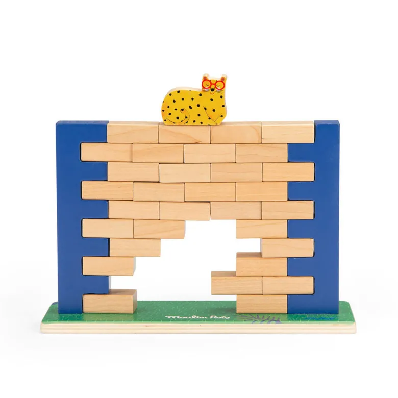 Moulin Roty Game, The Wobbly Wall - Les Toupitis