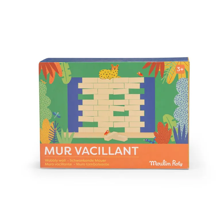 Moulin Roty Game, The Wobbly Wall - Les Toupitis