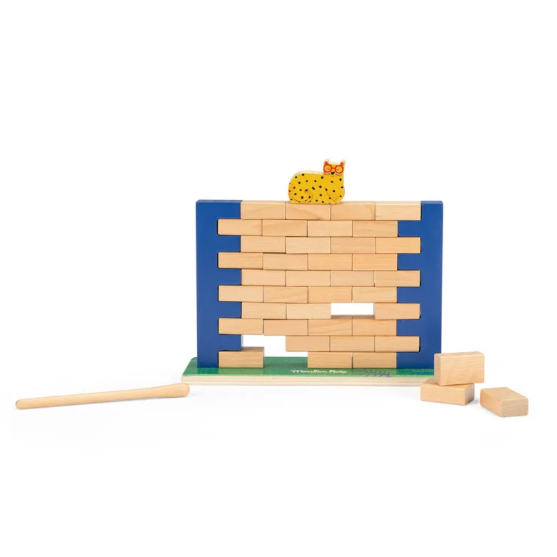 Moulin Roty Game, The Wobbly Wall - Les Toupitis