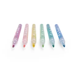 Moulin Roty Glitter Pens Set of 6 - Les Rosalies