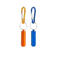 Moulin Roty, Keychain with Capsule for Secret Messages, Set of 2 - Le Jardin du Moulin