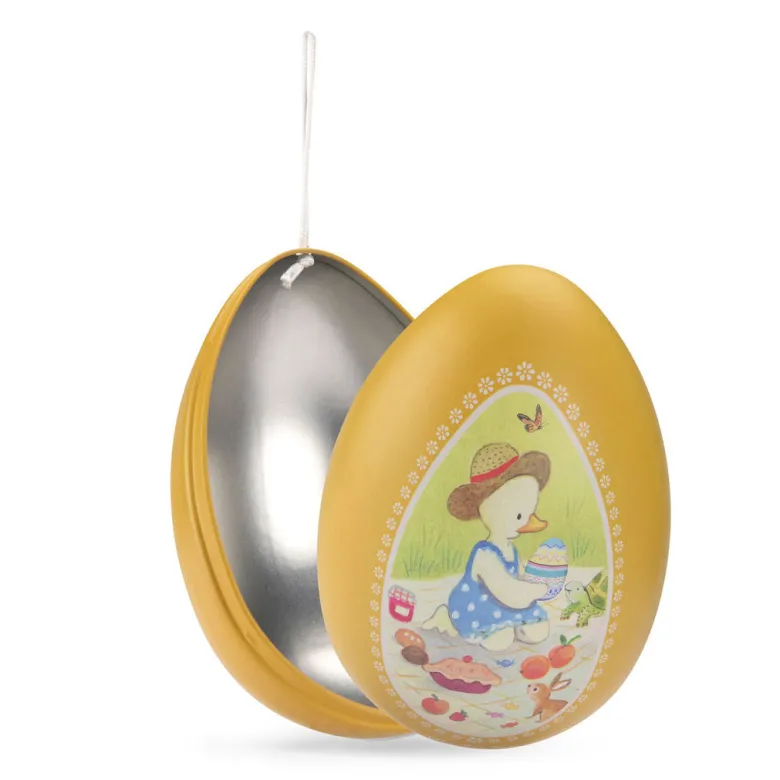 Moulin Roty Large Metal Easter Egg, La grande famille