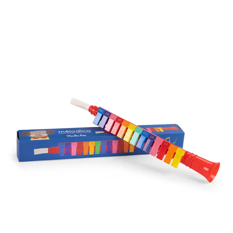 Moulin Roty, Melodica Musical Instrument - Les Popipop