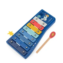 Moulin Roty Musical Instrument, Xylophone - Puce & Pilou