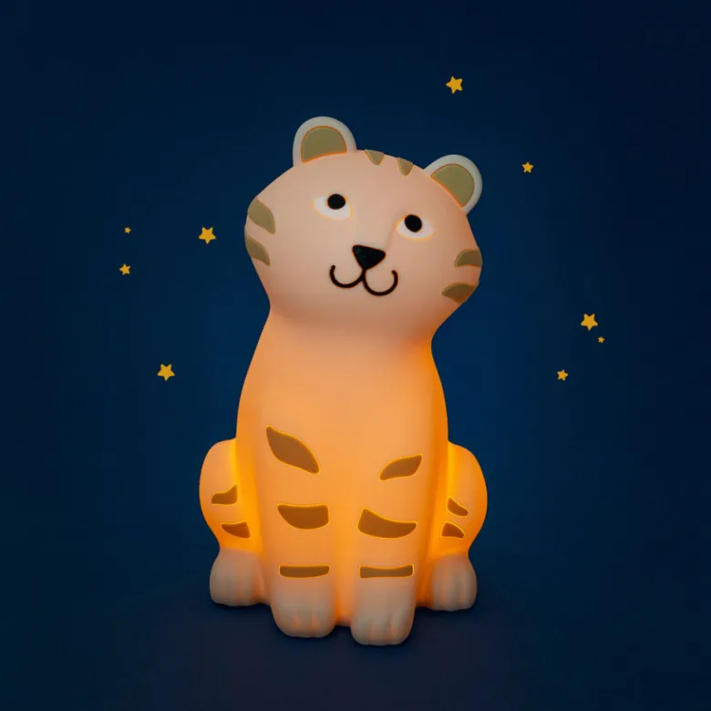 Moulin Roty Night Lamp, Tiger – La forêt Mawa
