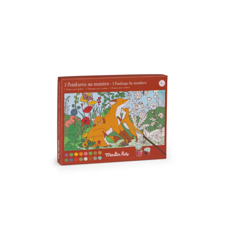 Moulin Roty Paint by Numbers, Gardener