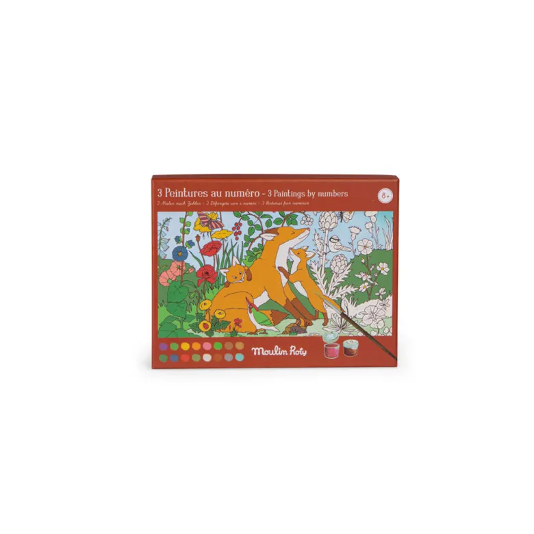 Moulin Roty Paint by Numbers, Gardener