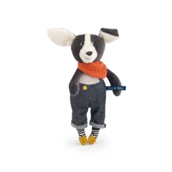 Moulin Roty Plush Toy, Puce the Dog 26 cm - Puce & Pilou