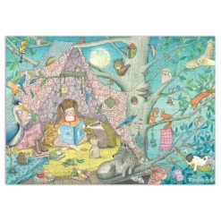 Moulin Roty, Puzzle 100 Pieces, The Secret Hideout - Les Rosalies