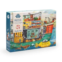 Moulin Roty Puzzle 200 Pieces, All Aboard the Ship - A L'abordage