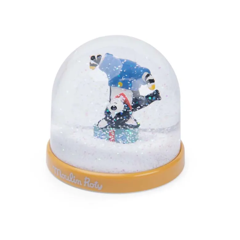 Moulin Roty Snow Globe, Puce the Dog – Puce & Pilou