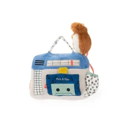 Moulin Roty Soft Toy with Wind-up Music, Radio 22 cm – Puce & Pilou