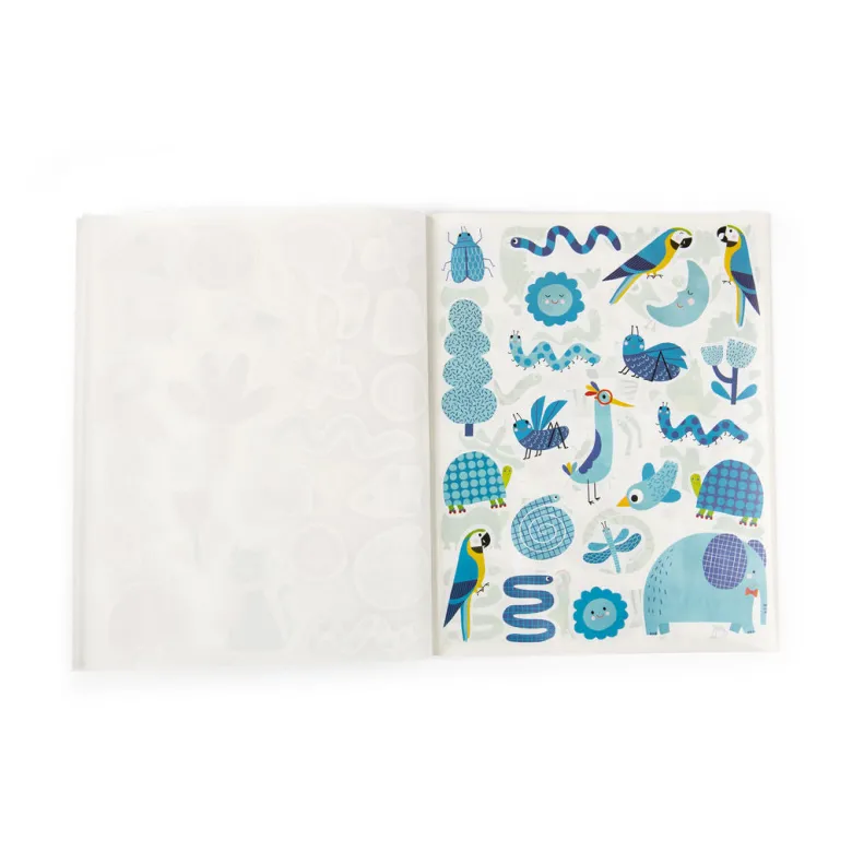 Moulin Roty Sticker Book – 300 Stickers – Les Toupitis