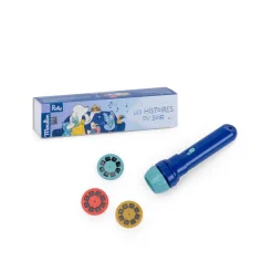 Moulin Roty Storytelling Flashlight – Puce & Pilou (EN-FR)