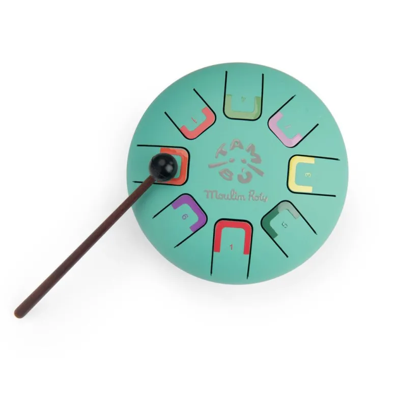 Moulin Roty, Tongue Drum 8 Tones - Dans la Jungle