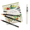 Moulin Roty Watercolor Brush Markers 12 pcs - Le Jardin du Moulin