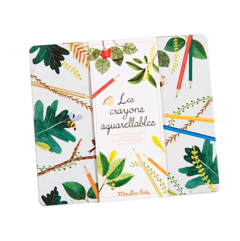 Moulin Roty Watercolor Pencils, Set of 24