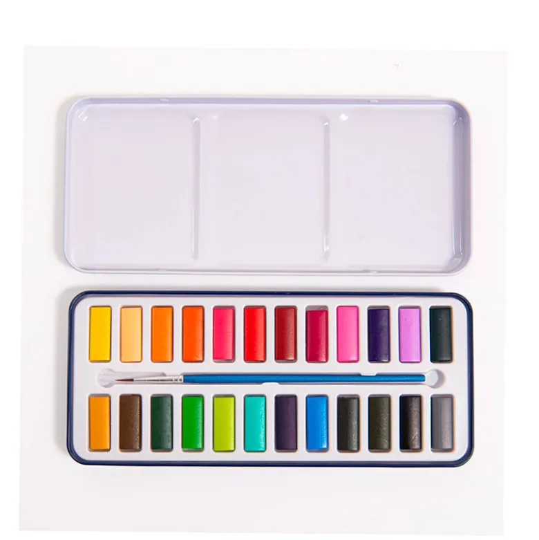 Moulin Roty Watercolour Paint Set, 24 Colours