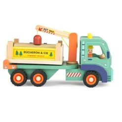 Moulin Roty Wooden Truck, Forest Wagon - Avenue du Moulin
