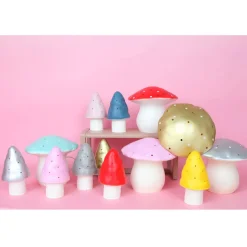 Mushroom Lamp, Medium Toadstool - Red