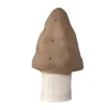 Mushroom Lamp, Small Toadstool - Chocolate