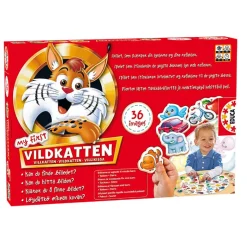 My First Vildkatten Board Game, 36 Pieces