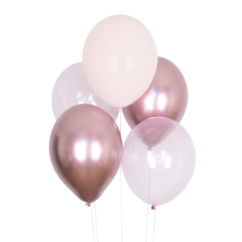 My Little Day Balloons, Pink Mix – Set of 10