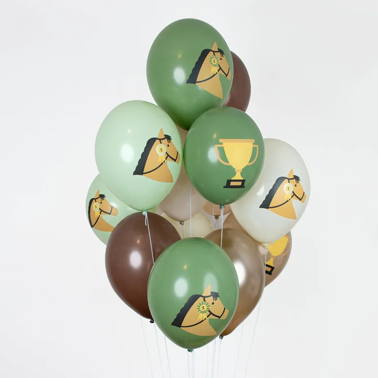 My Little Day Balloons, Printed Balloons, Pack of 5 – Horse Design
