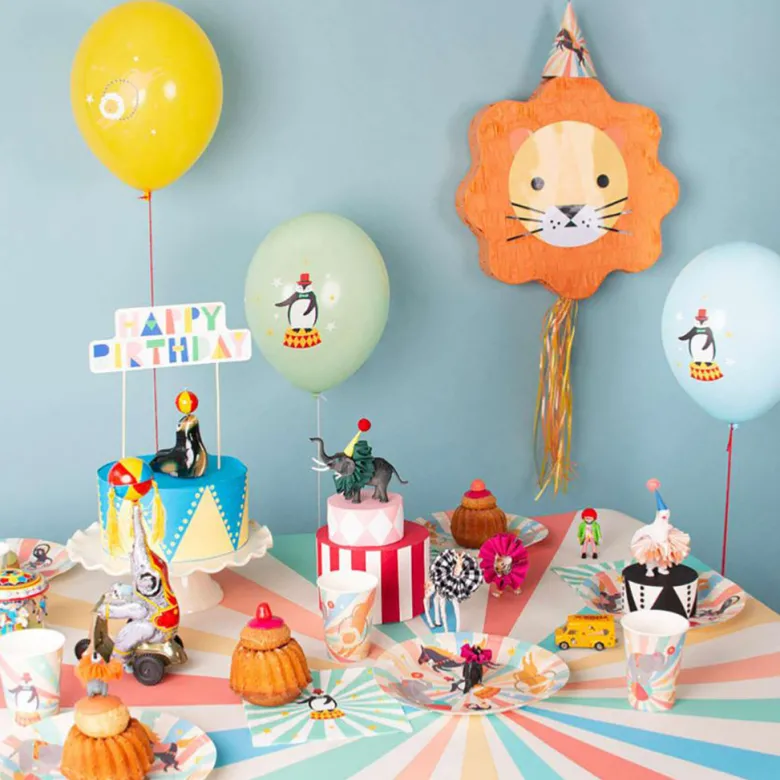 My Little Day balloons, Printed Balloons, Pack of 5 – Circus