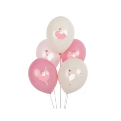 My Little Day Balloons, Printed Balloons, Set of 5 Ballerina