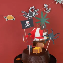 My Little Day Cake Decor, Set of 6 - Pirate