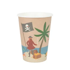 My Little Day Paper Cups, 8 pcs – Pirate