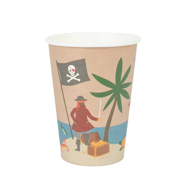 My Little Day Paper Cups, 8 pcs – Pirate
