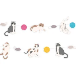 My Little Day Paper Garland, 3 m - Cat