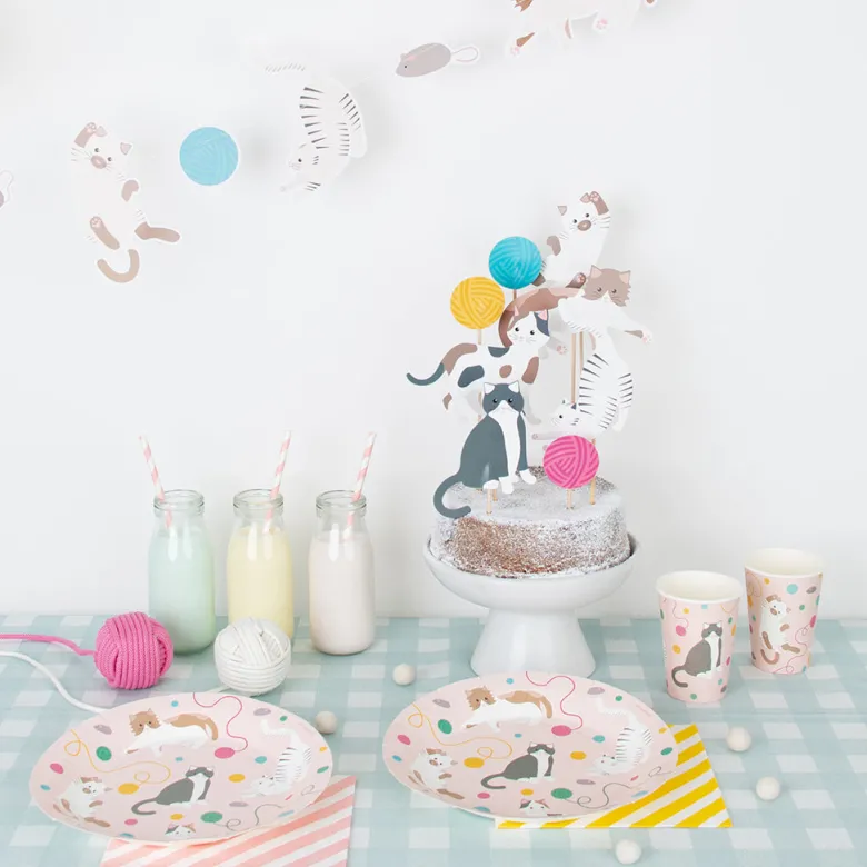 My Little Day Paper Garland, 3 m - Cat