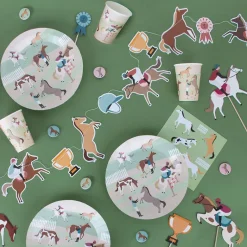 My Little Day Paper Plates, Horse