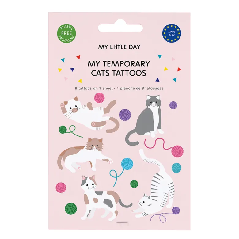 "My Little Day Tattoo, Cat"