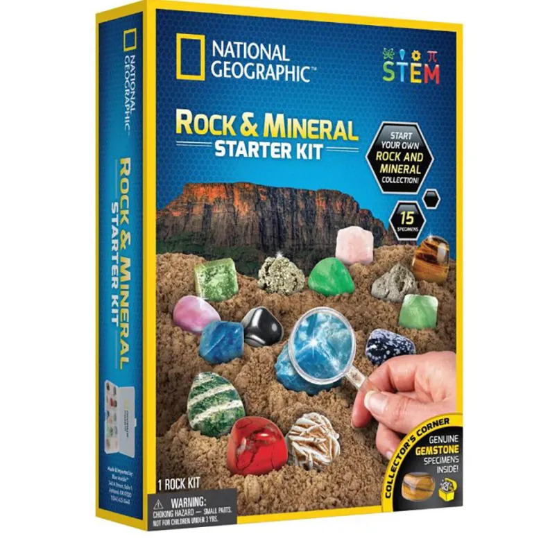 National Geographic Rock and Mineral Starter Kit