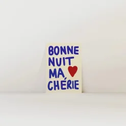 Nephthys Illustrated Poster, Bonne Nuit ma Chérie - A4