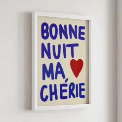 Nephthys Illustrated Poster, Bonne Nuit ma Chérie - A4