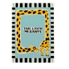 Nephthys Illustrated poster, Take af Path Mr Giraffe – A4