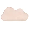 Nobodinoz Sky Pillow, Washed French Linen, Bird Embroidery - Mauve Pink