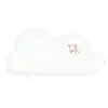 Nobodinoz Sky Pillow, Washed French Linen with Embroidered Birds – Off White